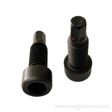 Black Hex Socket Head AllenKey Bolt Dog Point